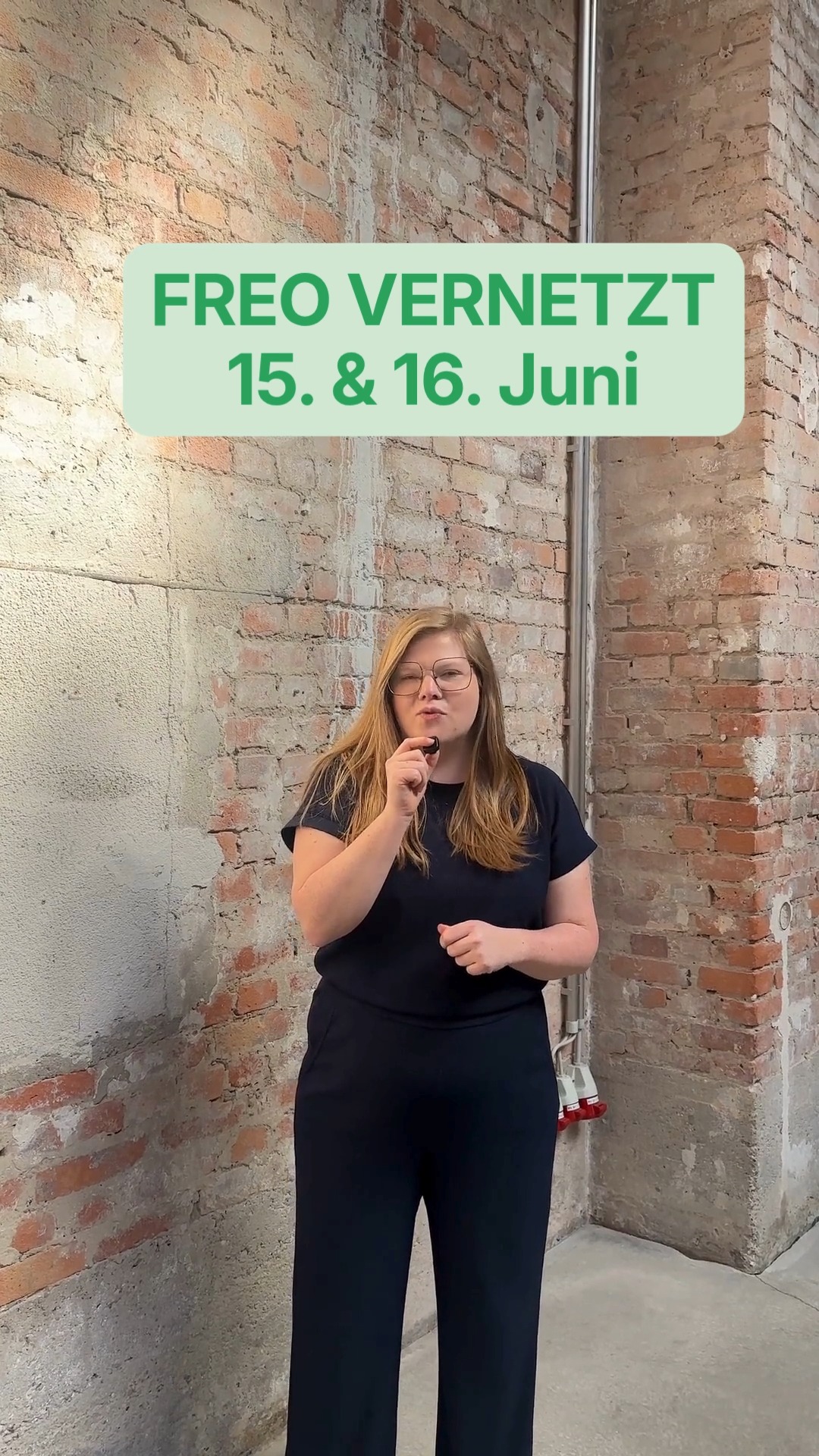 Sichere dir jetzt noch schnell dein Ticket für FREO VERNETZT – am Montag geht es los! (Link in Bio)